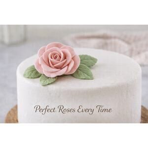 PME Easy Rose Cutter Set – Fondant Flower Tool for Cake Decorating